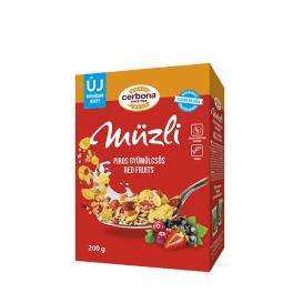 Cerbona Muesli with Red Fruits (200 g)